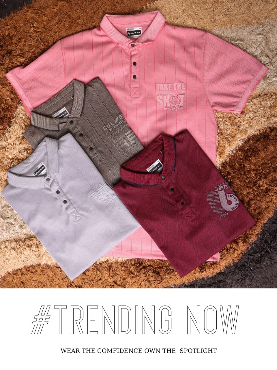 FANCY COLLAR T SHIRTS