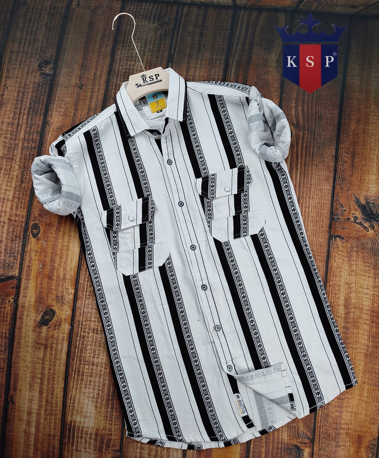 KSP 2 POCKETS CHEXS SHIRT
