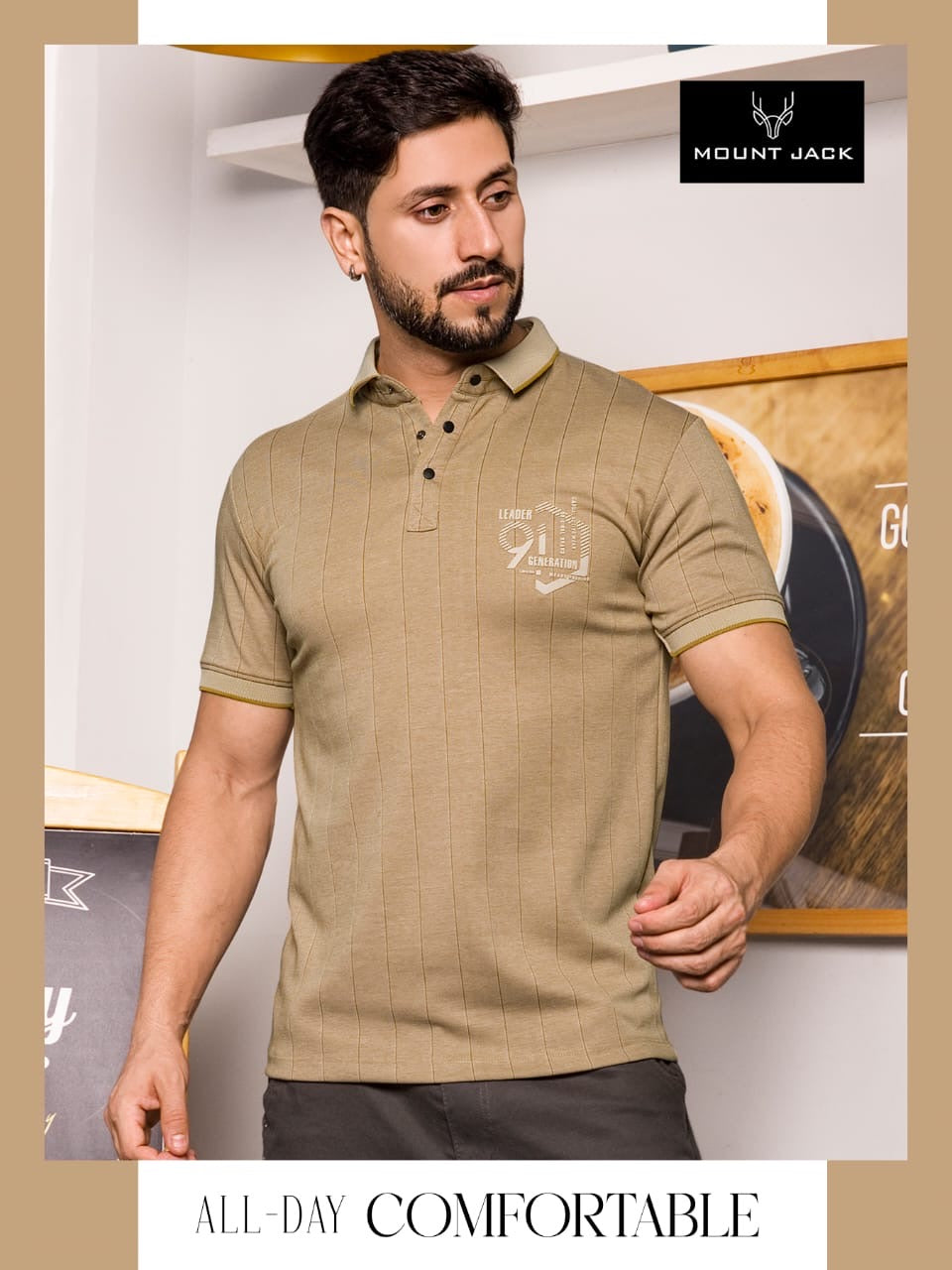 FANCY COLLAR T SHIRTS