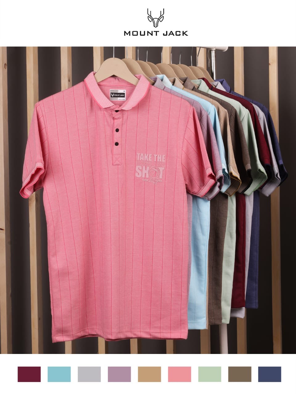 FANCY COLLAR T SHIRTS