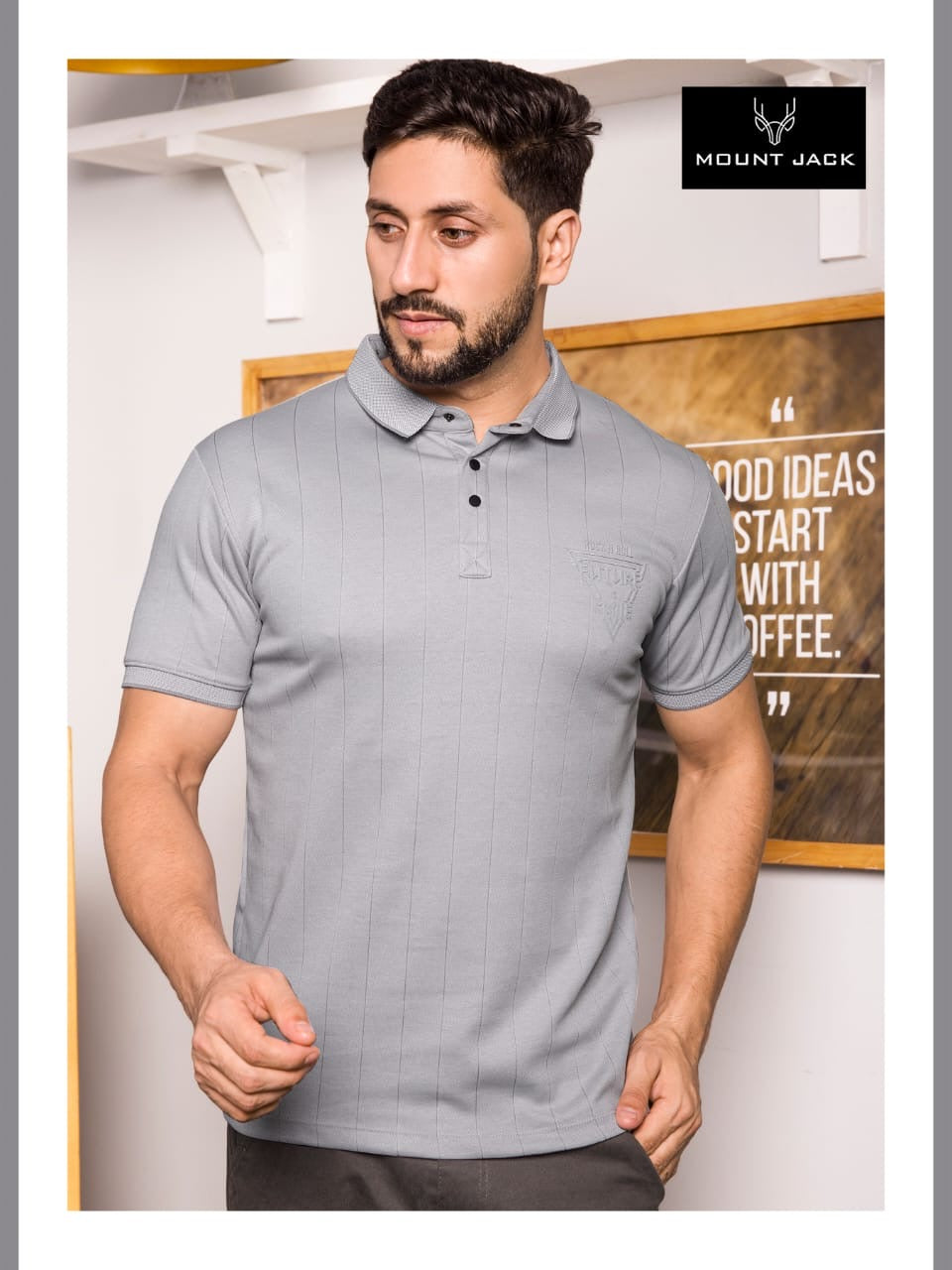 FANCY COLLAR T SHIRTS