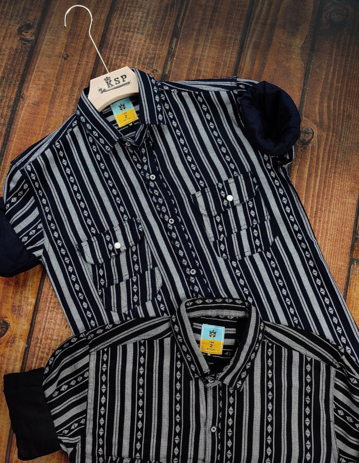 KSP 2 POCKETS CHEXS SHIRT
