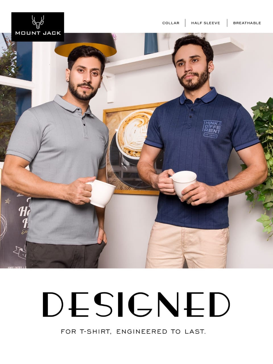 FANCY COLLAR T SHIRTS