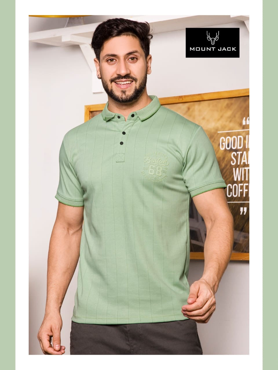 FANCY COLLAR T SHIRTS