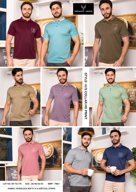 FANCY COLLAR T SHIRTS