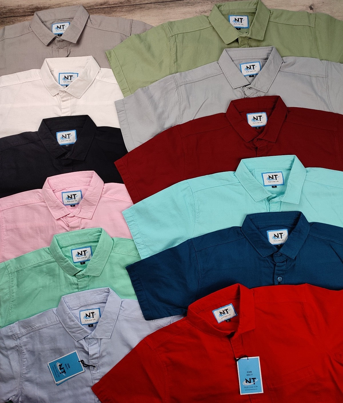 NT NRO HALF SLEEVES SHIRTS